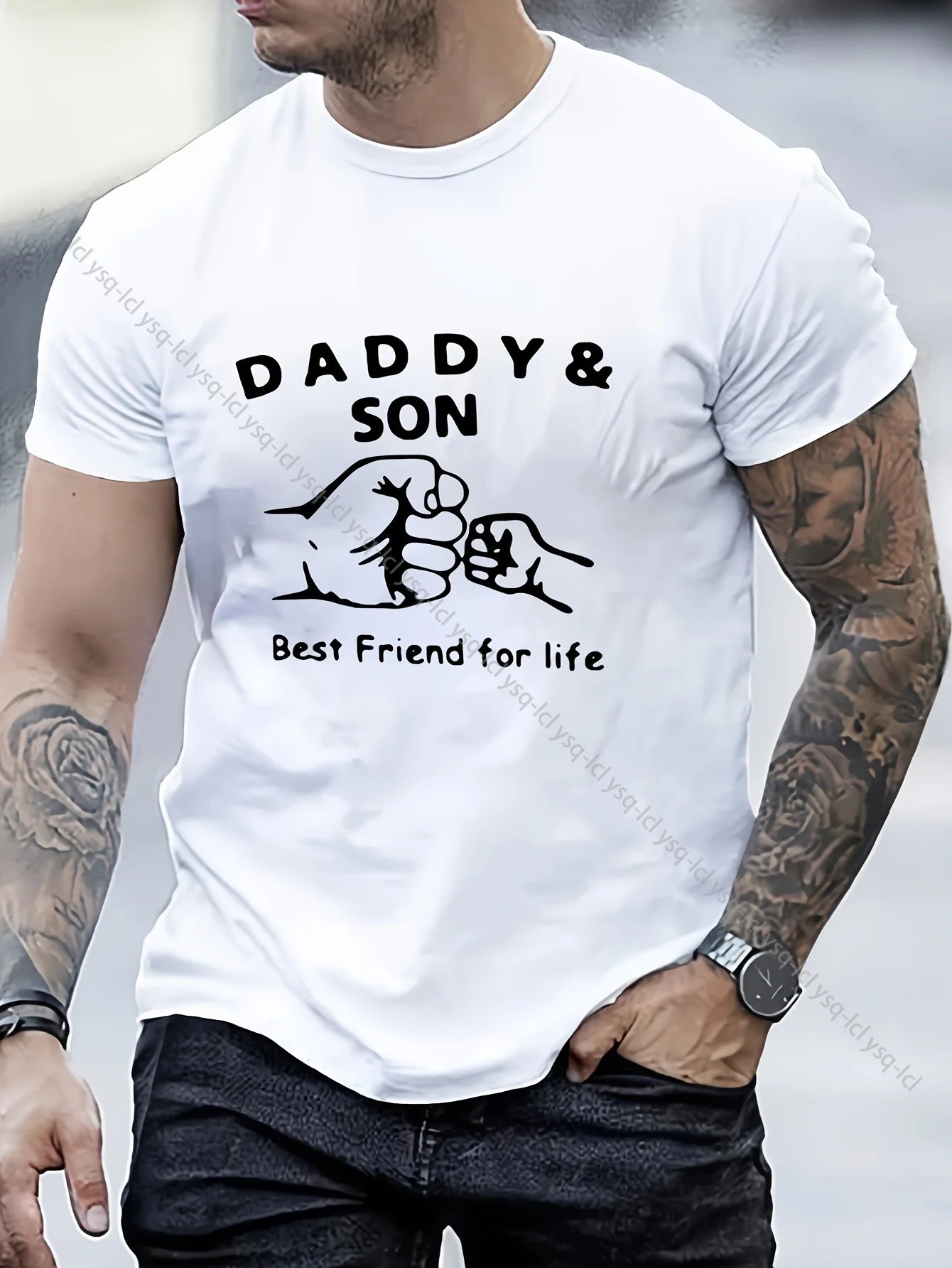Men's Summer Casual T-shirt, with A Unique Printed Design and A Round Neck, Is Suitable for Daily Wear By Both Men and Women