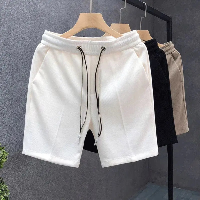 Men's Clothing Summer Shorts Sports Five-Minute Pants New Style Trendy Versatile Casual Wear Lightweight Breathable Everyday
