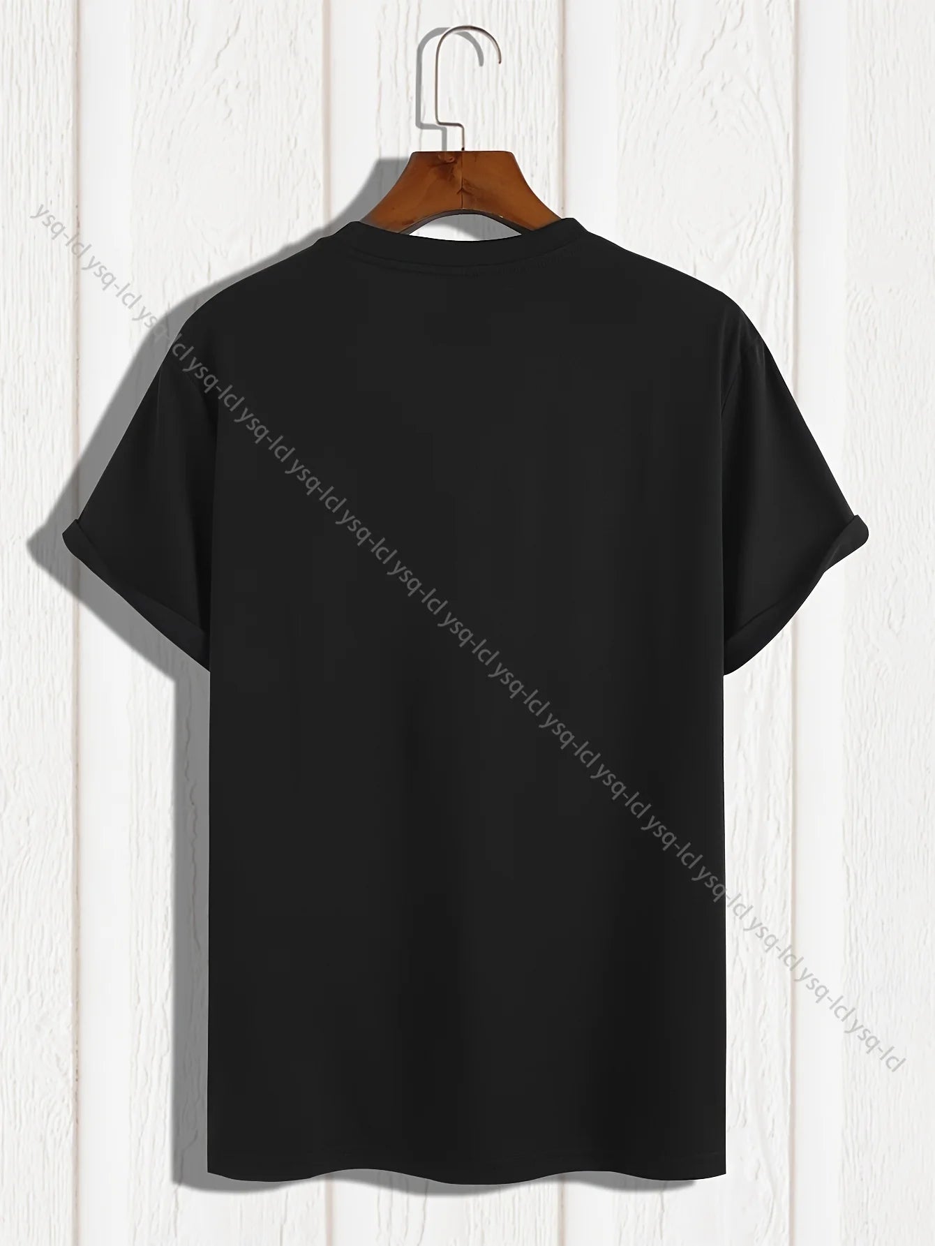 Men's Summer Casual T-shirt, with A Unique Printed Design and A Round Neck, Is Suitable for Daily Wear By Both Men and Women