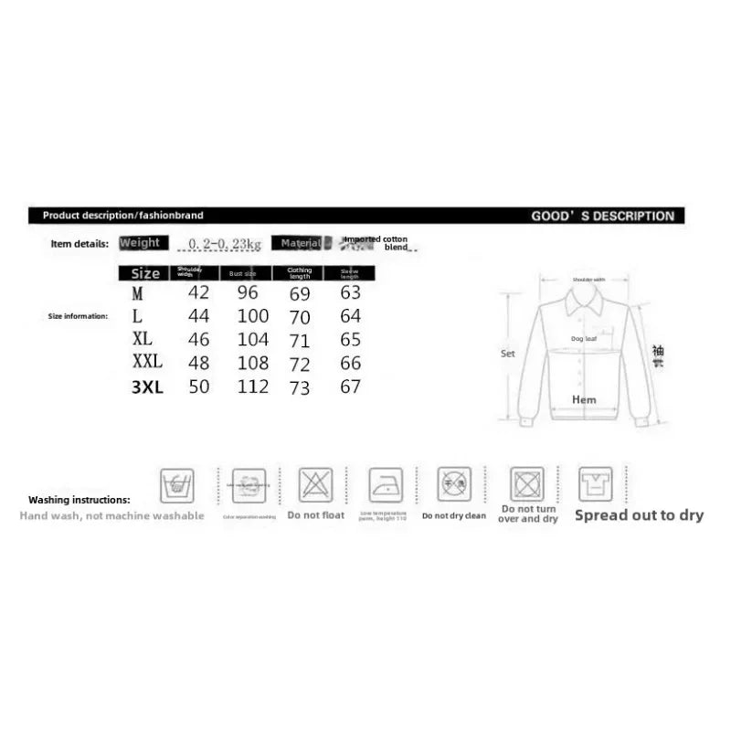 Summer Fashion Vintage Men's Shirt Fashion Casual Denim Shirt for Men Men Clothing  Shirts for Men Streetwear