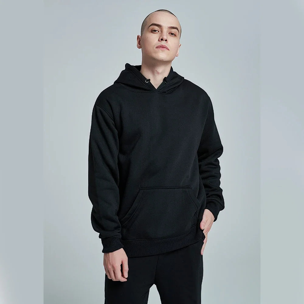 Men's Casual Hoodies Women's Fleece Warm Hoodies Spring Autumn Pullovers Fashion Black Multiple Colour Oversized Sweatshirts Top