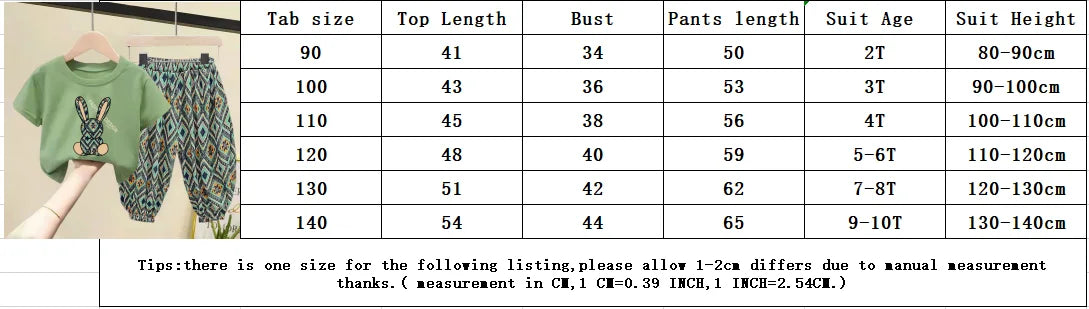 Summer Children Clothing Sets Boy Girl Mother Kids Clothes Suit Cotton Top T-shirt Short Sleeves Trousers 2pcs Baby Girl Clothes